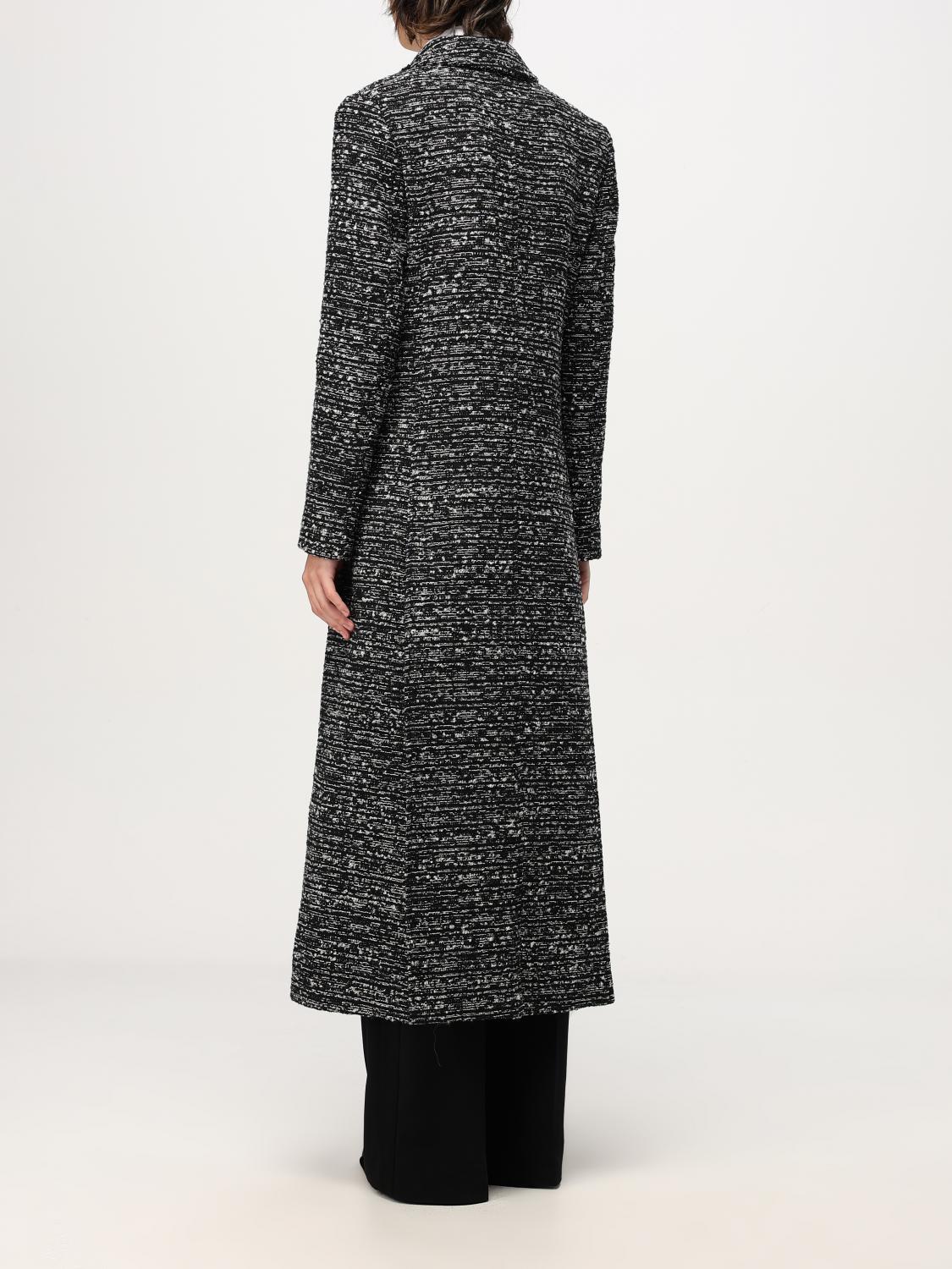 ALBERTA FERRETTI COAT: Alberta Ferretti women's coat, Black - Img 3