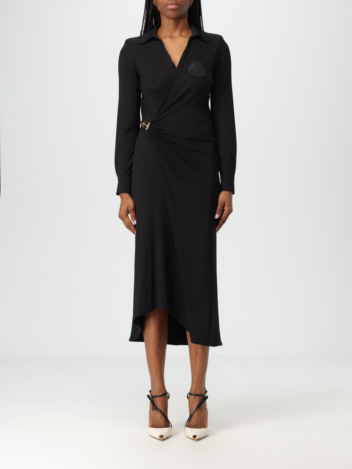 ELISABETTA FRANCHI DRESS: Dress woman Elisabetta Franchi, Black - Img 1