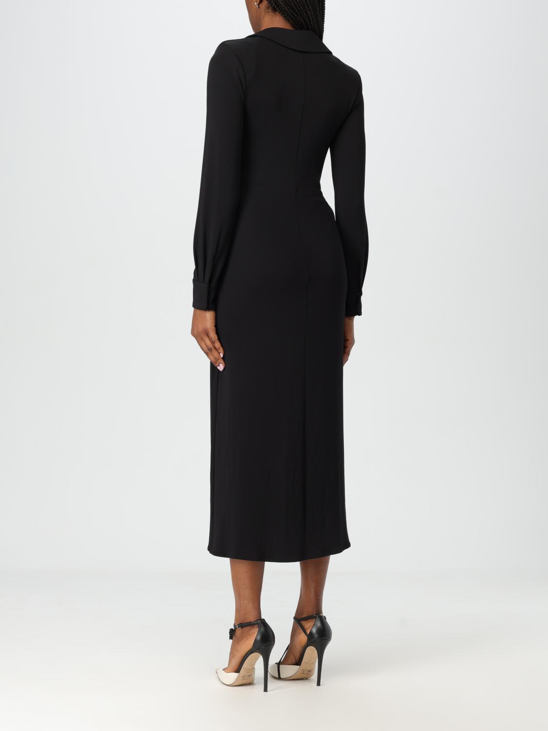 ELISABETTA FRANCHI DRESS: Dress woman Elisabetta Franchi, Black - Img 2