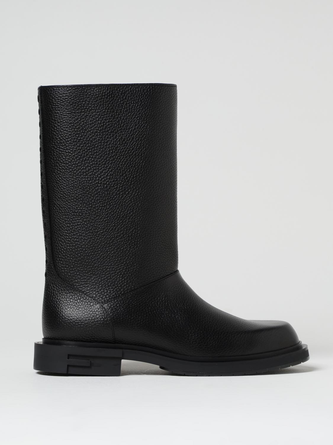 FENDI BOOTS: Shoes men Fendi, Black - Img 1