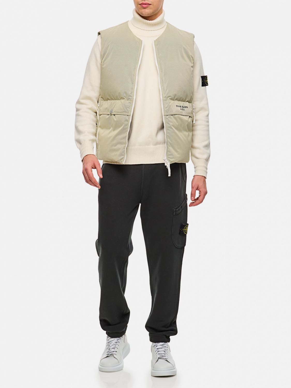 STONE ISLAND SUIT VEST: Suit vest men Stone Island, Yellow Cream - Img 2