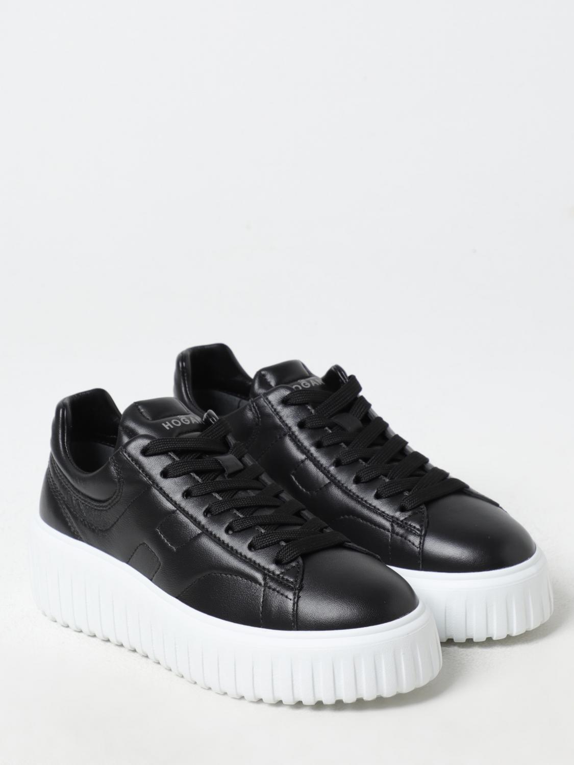 HOGAN SNEAKERS: Sneakers H645 Hogan in pelle , Nero - Img 2