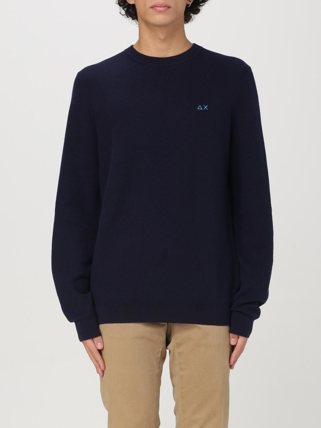 SUN 68 SWEATER: Sweater men SUN68, Navy - Img 1