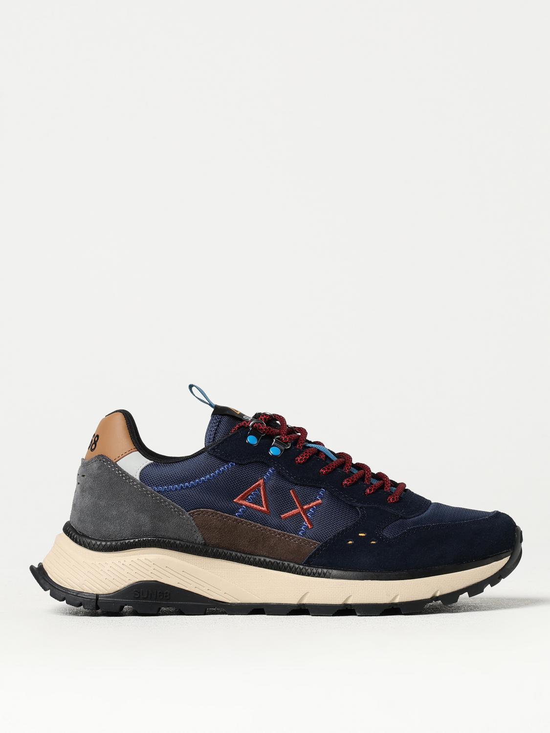 SUN68 SNEAKERS: Schuhe herren SUN68, Navy - Img 1