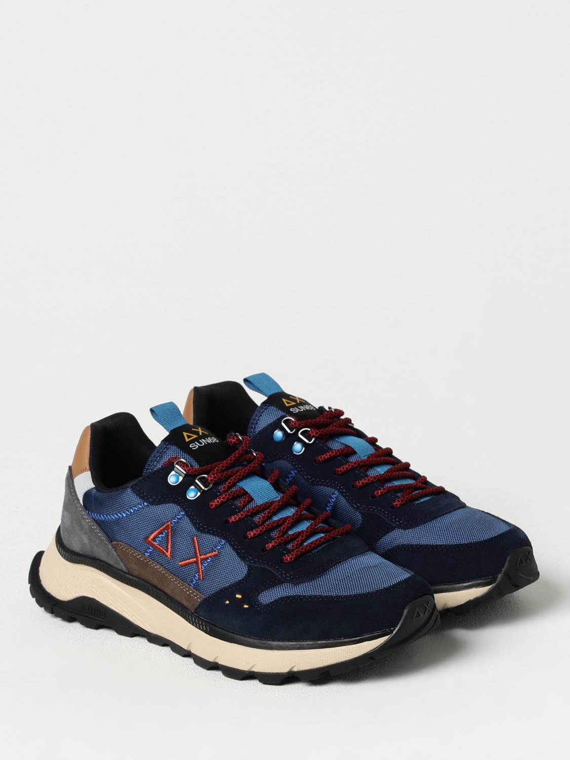 SUN 68 SNEAKERS: Shoes men SUN68, Navy - Img 2