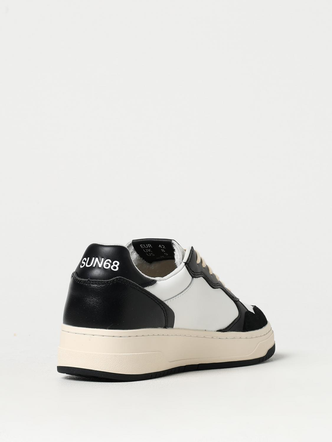 SUN 68 SNEAKERS: Shoes men SUN68, Black - Img 3