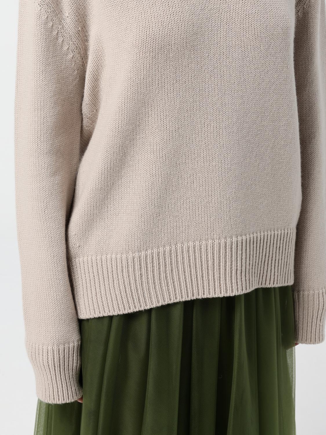 'S MAX MARA SWEATER: Sweater woman 's Max Mara, Beige - Img 4