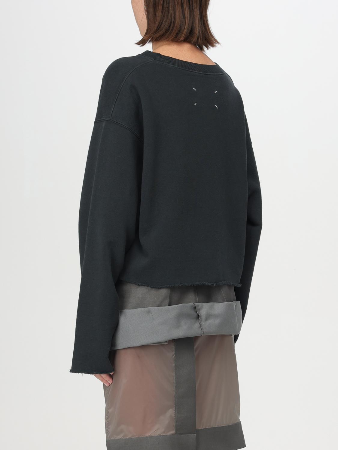 MAISON MARGIELA SWEATSHIRT: Sweater woman Maison Margiela, Black - Img 3