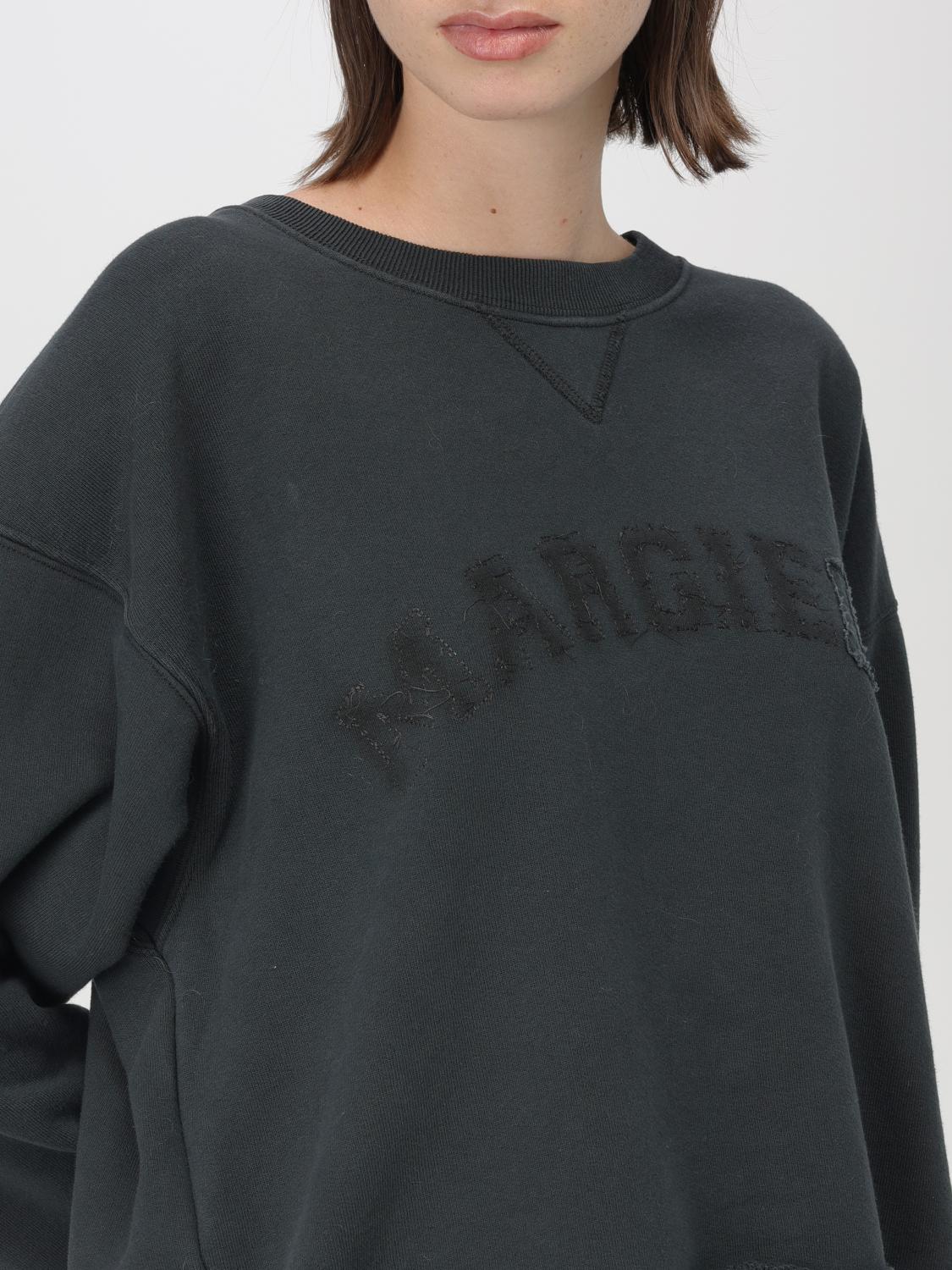 MAISON MARGIELA FELPA: Felpa Maison Margiela in cotone con logo , Nero - Img 5