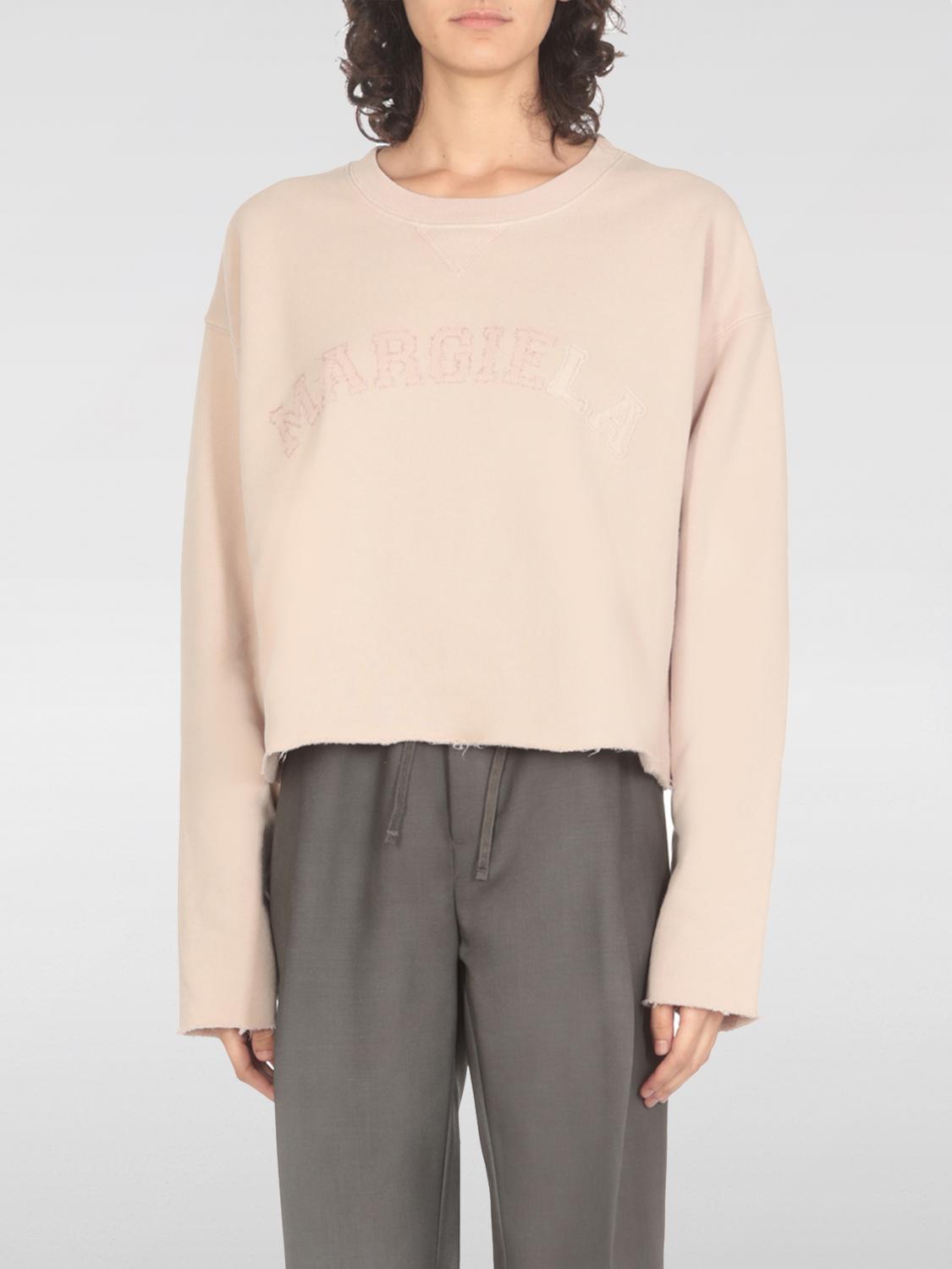 MAISON MARGIELA SWEATSHIRT: Sweater woman Maison Margiela, Pink - Img 1