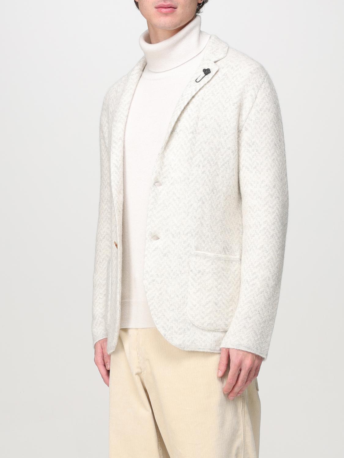 LARDINI BLAZER: Lardini men's blazer, Natural - Img 3