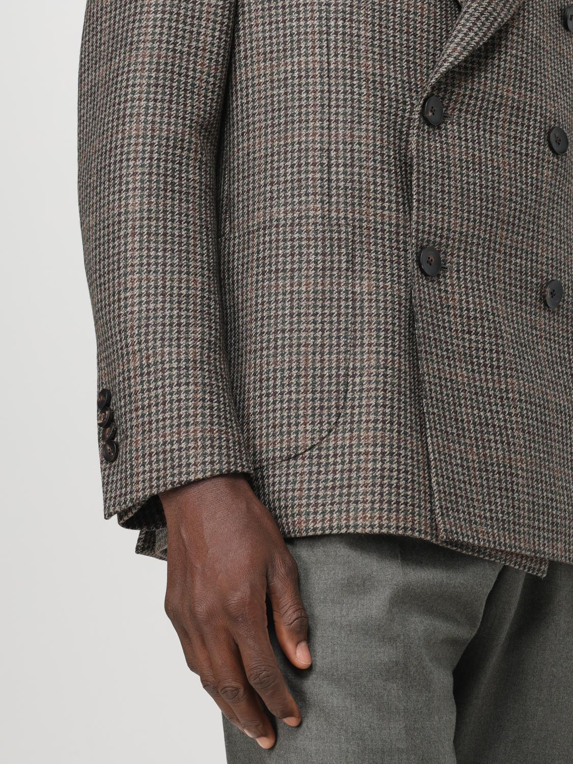 LARDINI BLAZER: Veste homme Lardini, Marron - Img 4