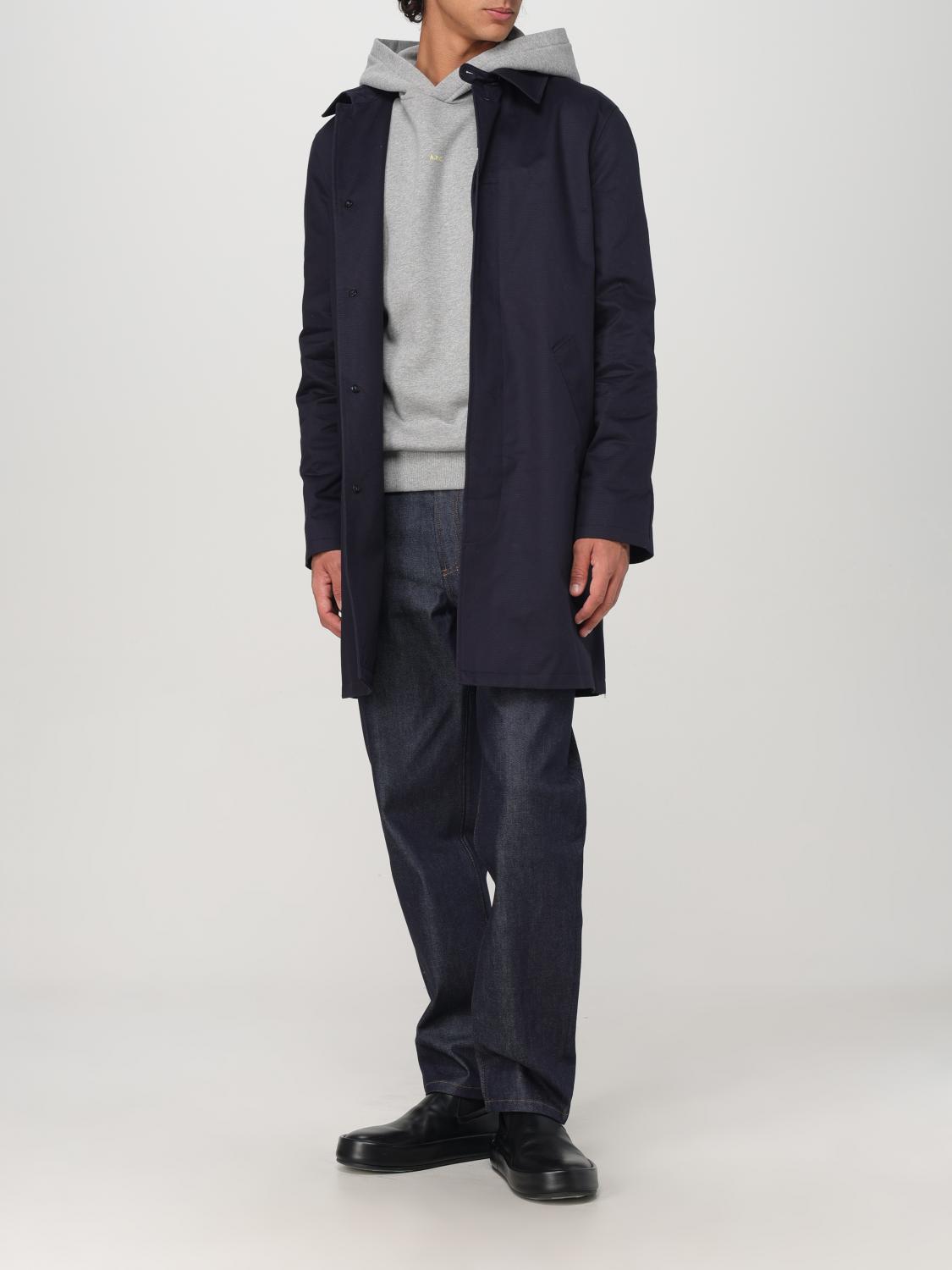 A.P.C. GIACCA: Parka A.P.C. in cotone , Blue Navy - Img 2