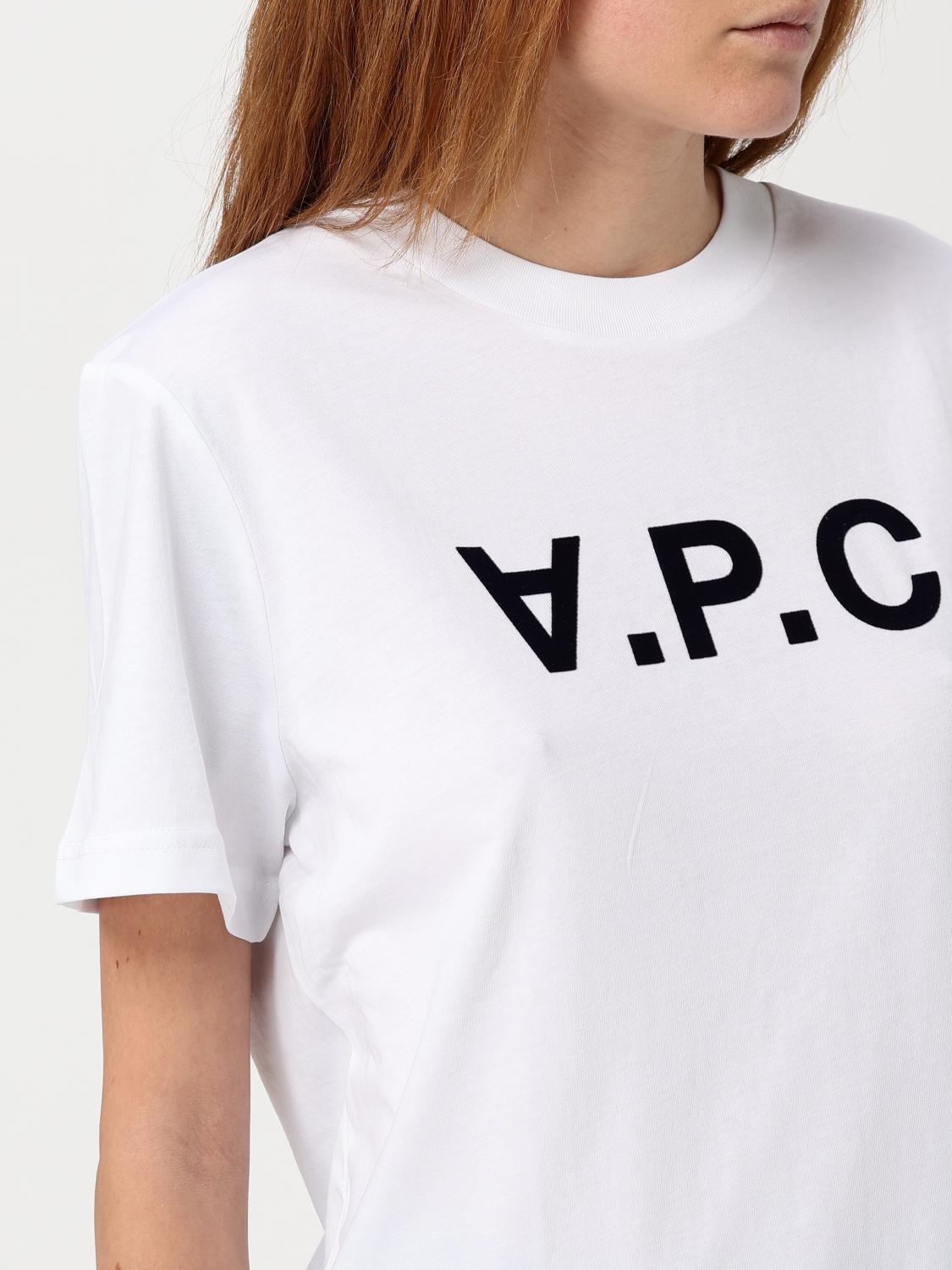 A.P.C. T-SHIRT: T-shirt woman A.P.C., White - Img 3