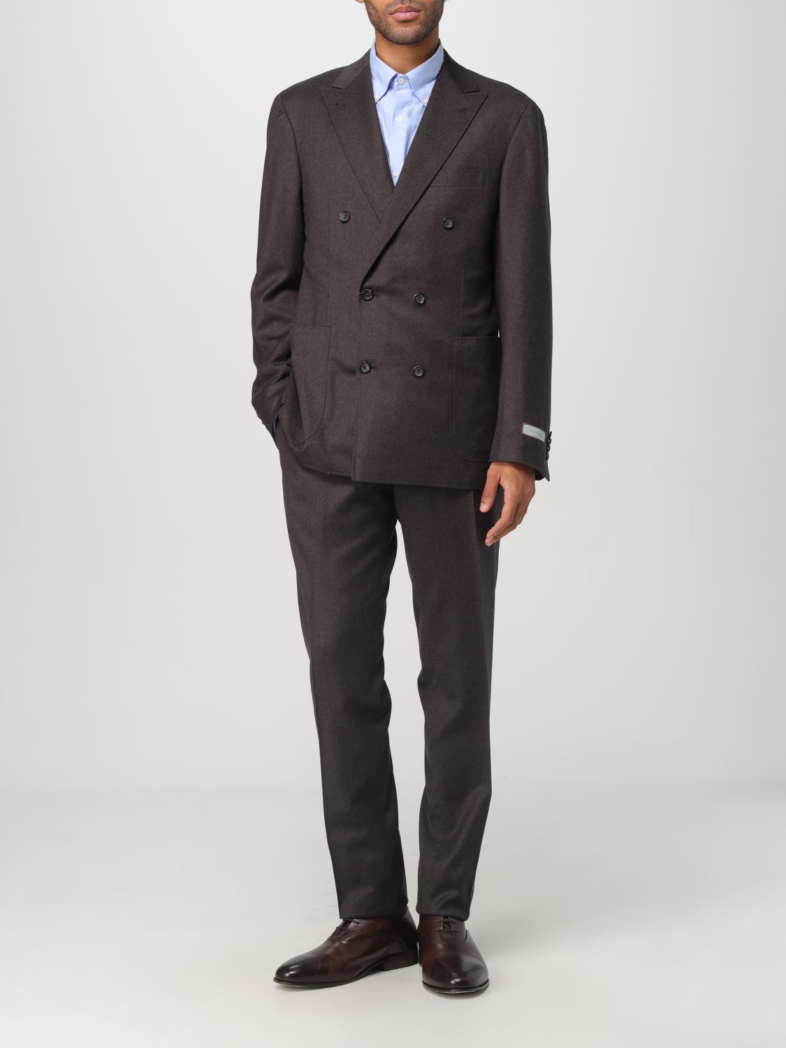 CANALI SUIT: Suit men Canali, Brown - Img 2