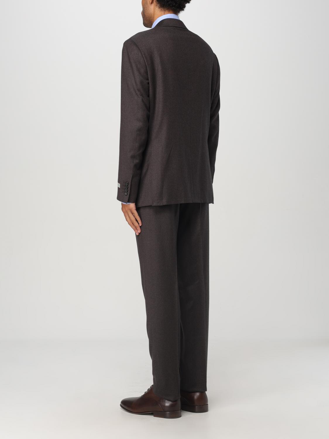 CANALI SUIT: Suit men Canali, Brown - Img 3