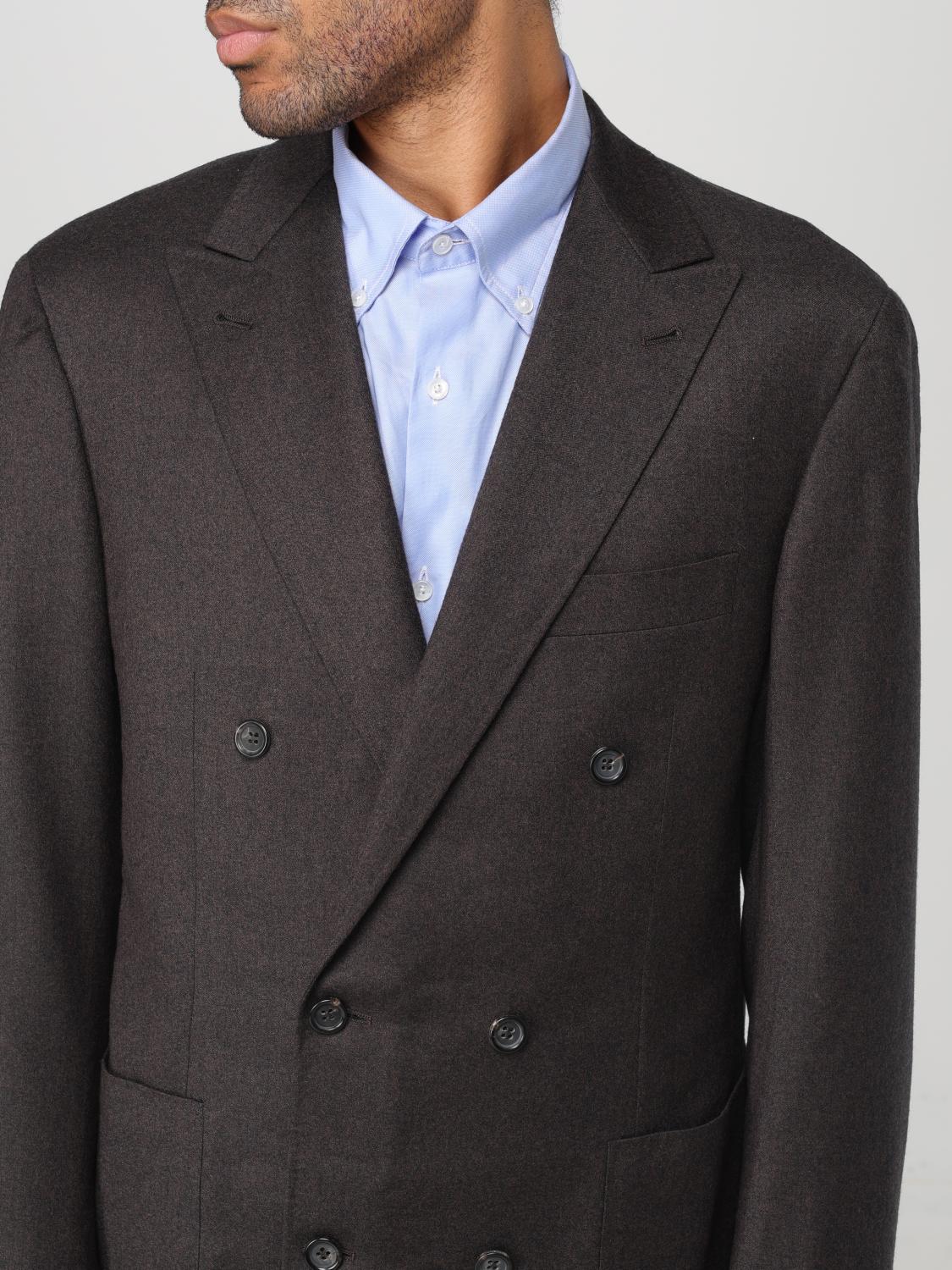 CANALI SUIT: Suit men Canali, Brown - Img 5