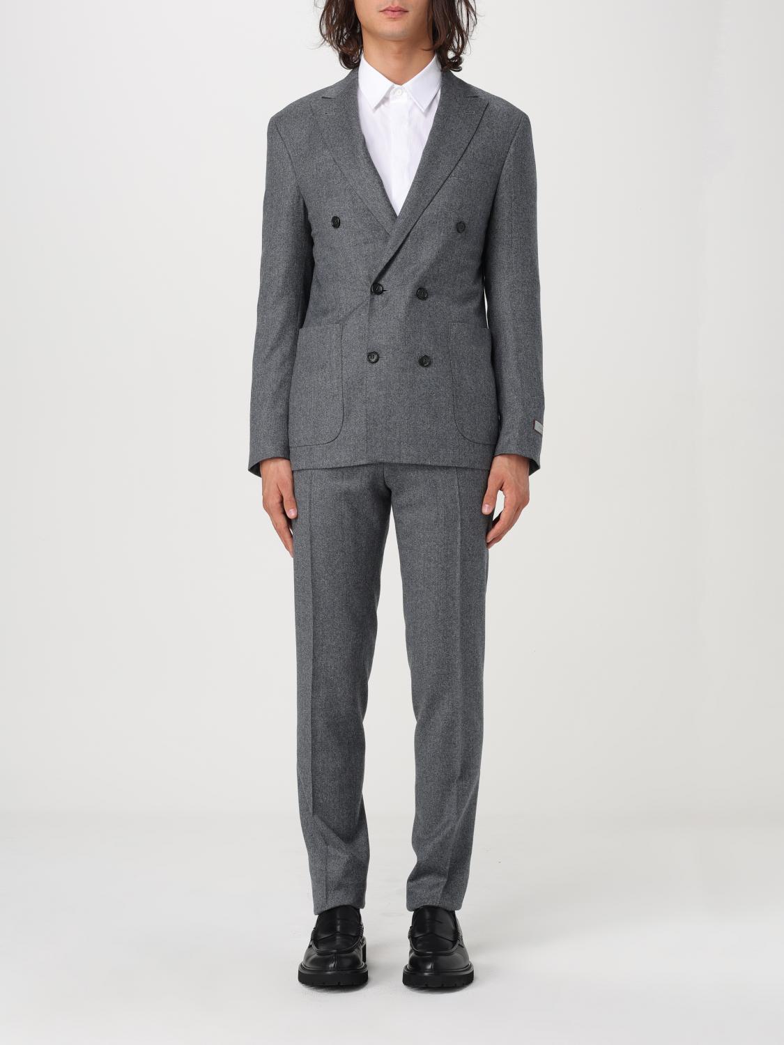 CANALI SUIT: Suit men Canali, Mouse Grey - Img 1