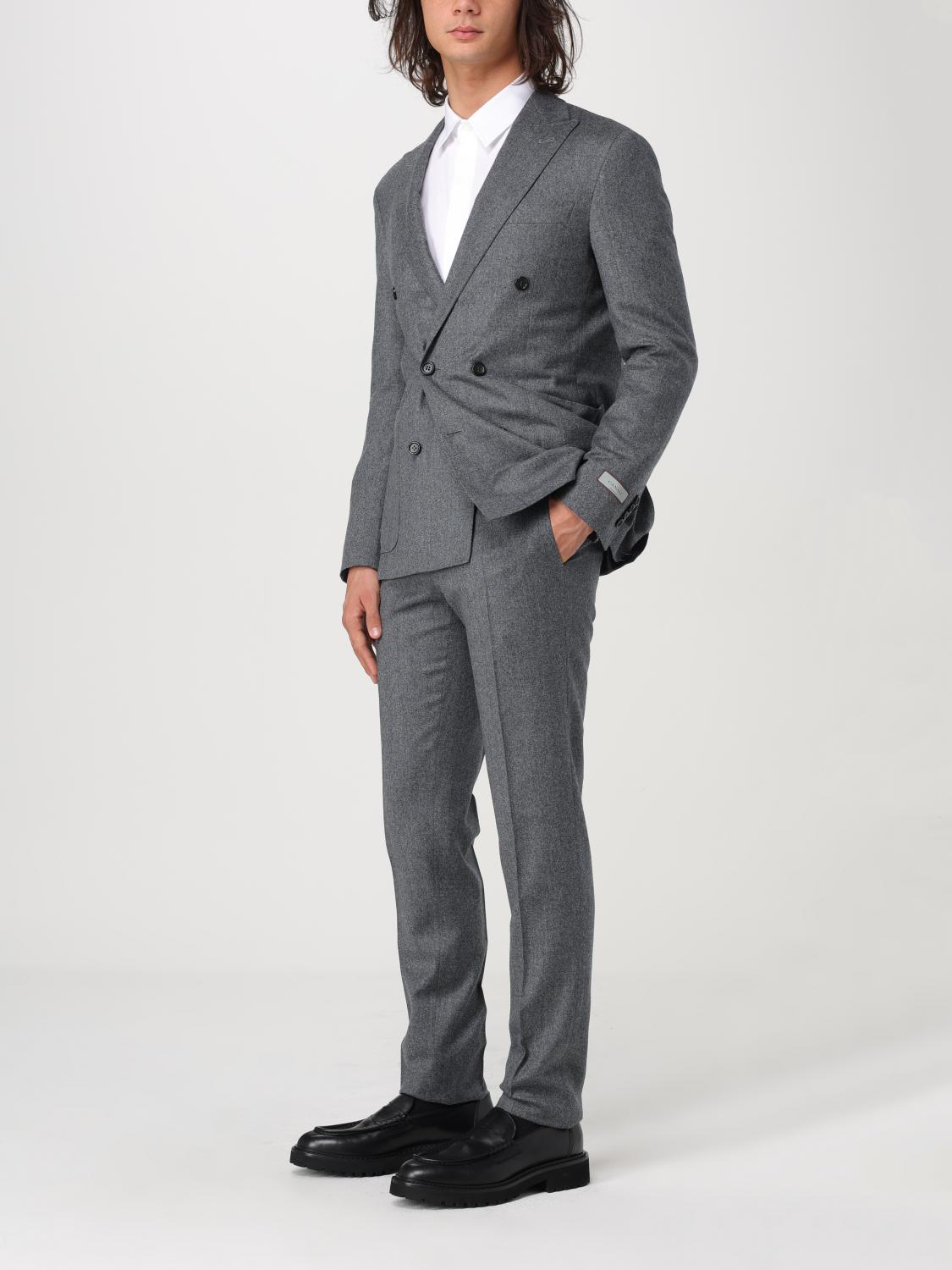 CANALI SUIT: Suit men Canali, Mouse Grey - Img 2