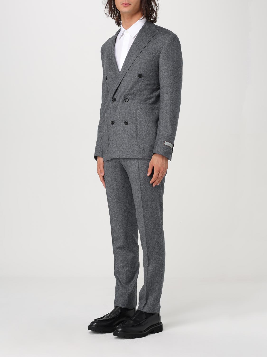 CANALI SUIT: Suit men Canali, Mouse Grey - Img 4