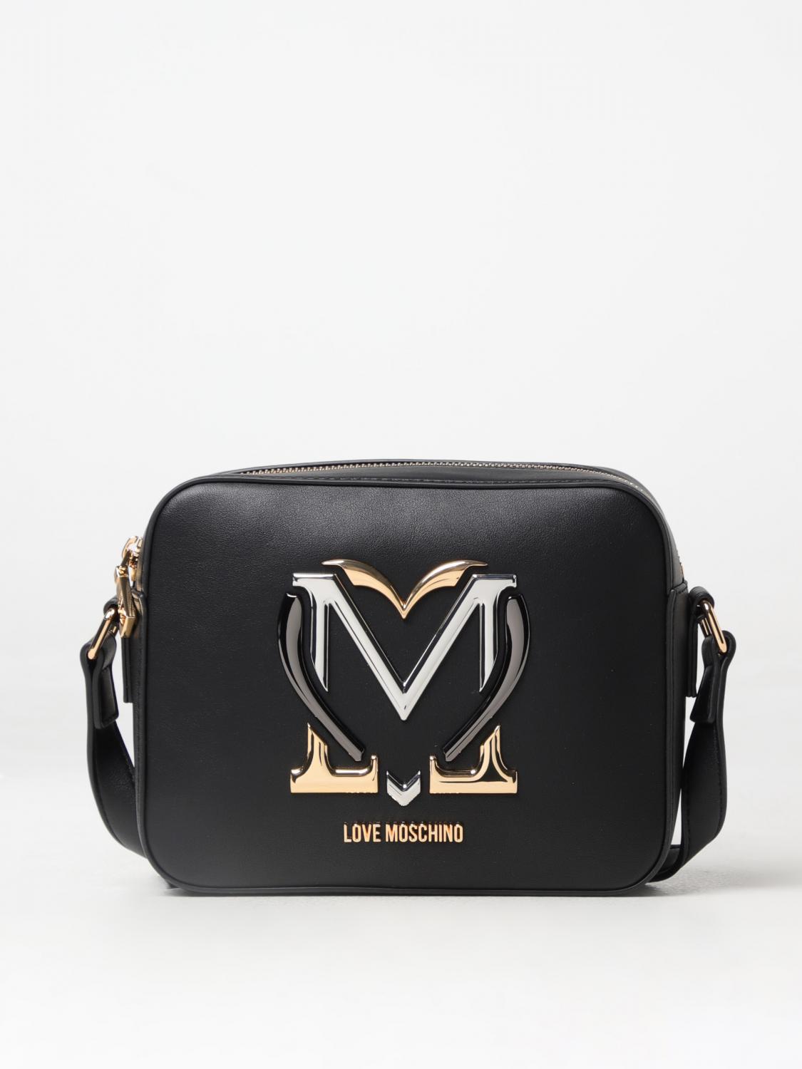 LOVE MOSCHINO MINI BAG: Shoulder bag woman Love Moschino, Black - Img 1