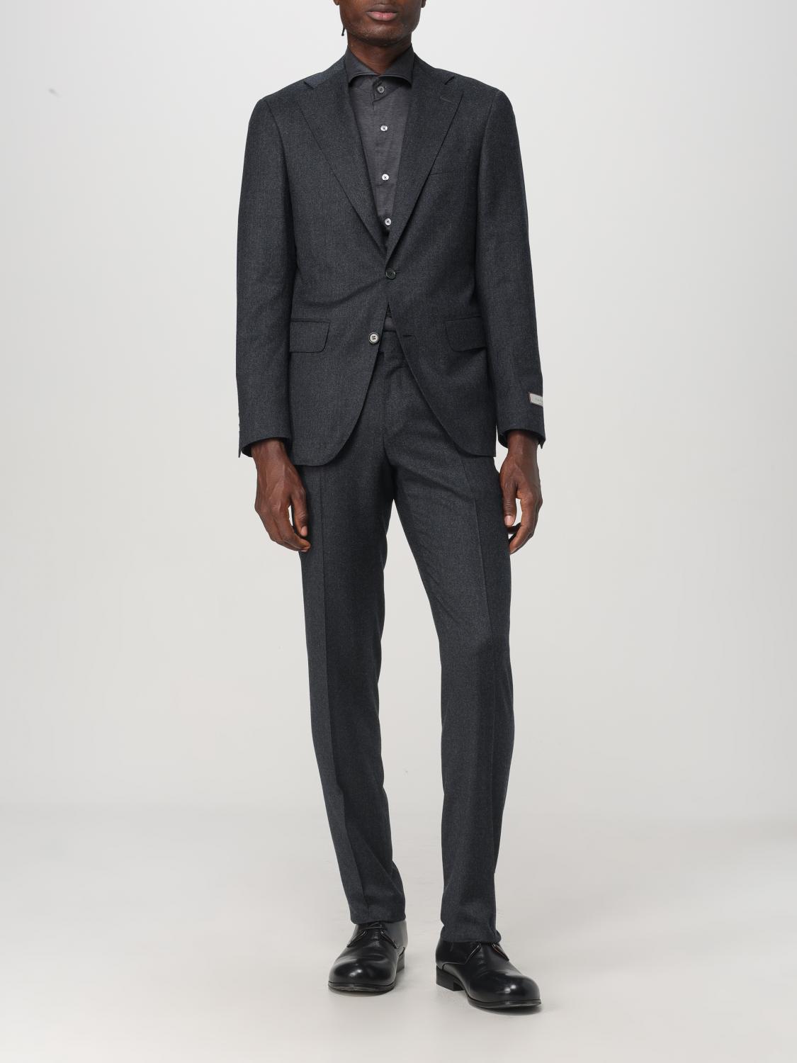 CANALI SUIT: Suit men Canali, Charcoal - Img 2