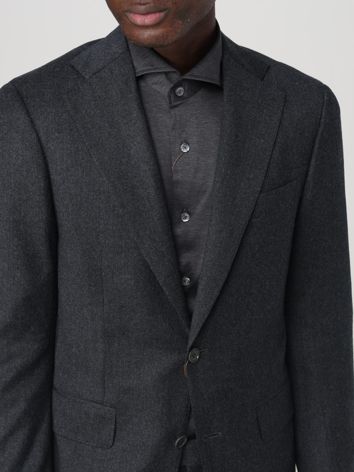 CANALI SUIT: Suit men Canali, Charcoal - Img 5