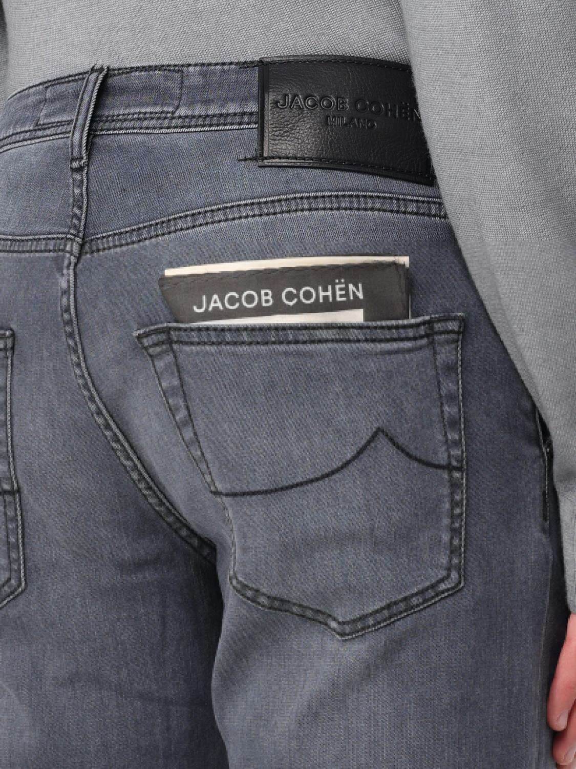 JACOB COHEN 牛仔裤: 牛仔裤 男士 Jacob Cohen, 海军蓝 - Img 3