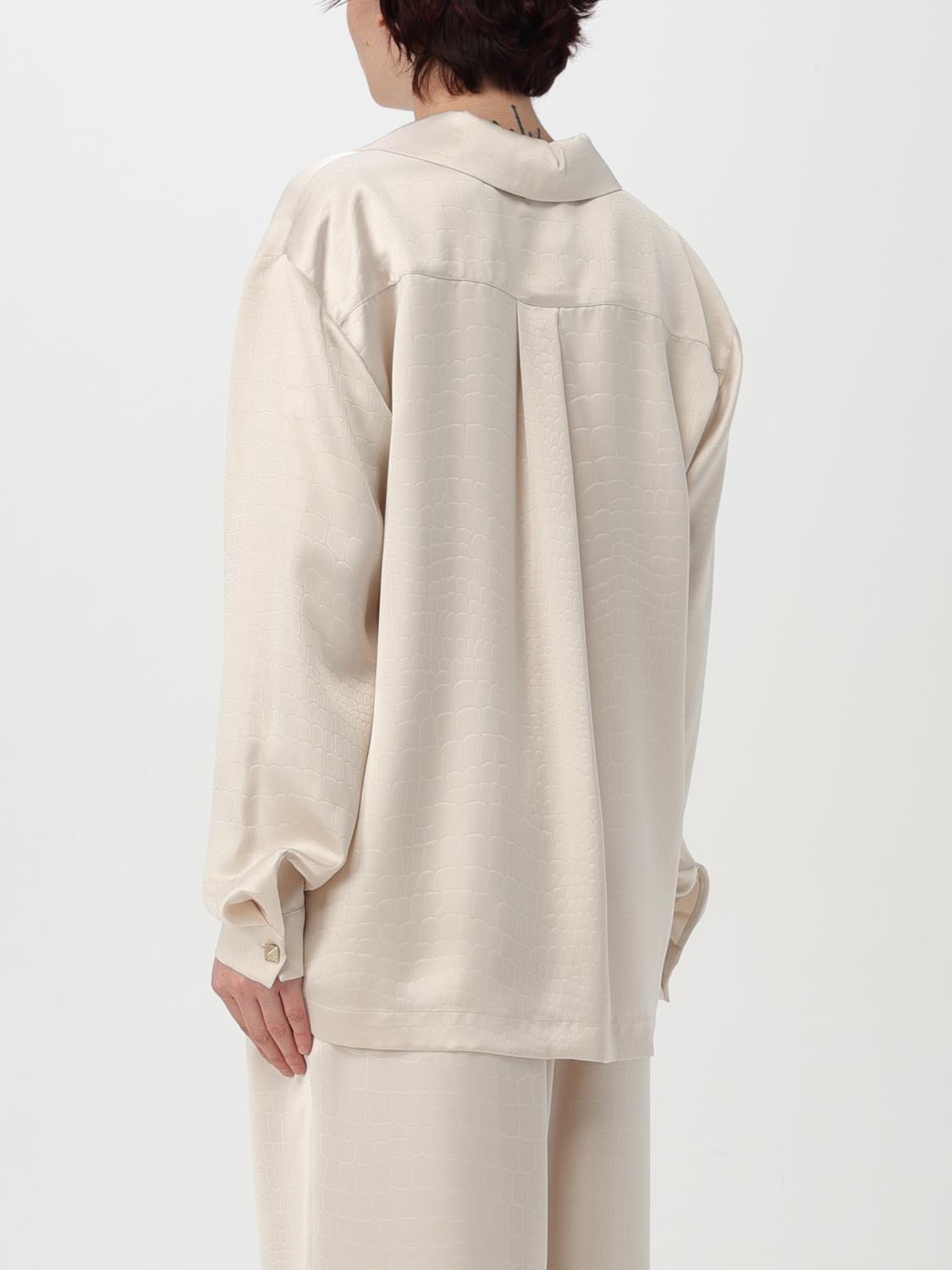 LIU JO SHIRT: Shirt woman Liu Jo, Beige - Img 3