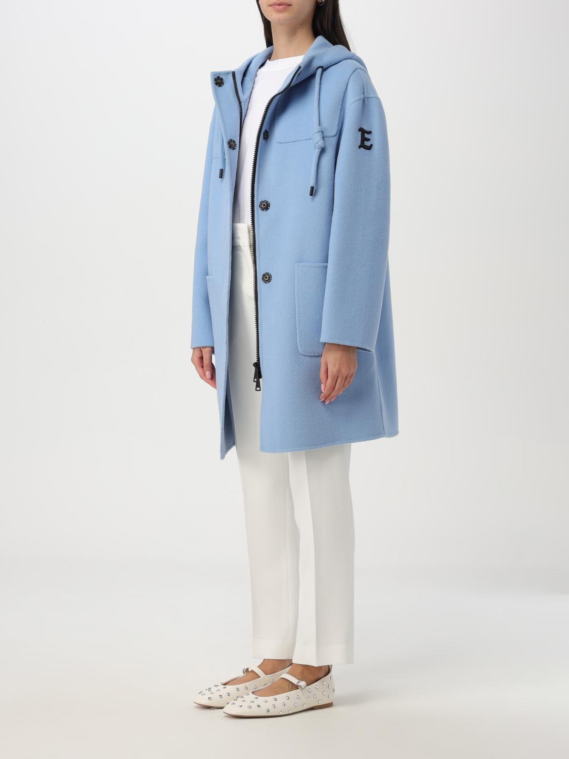 ERMANNO FIRENZE JACKET: Jacket woman Ermanno Firenze, Blue - Img 3