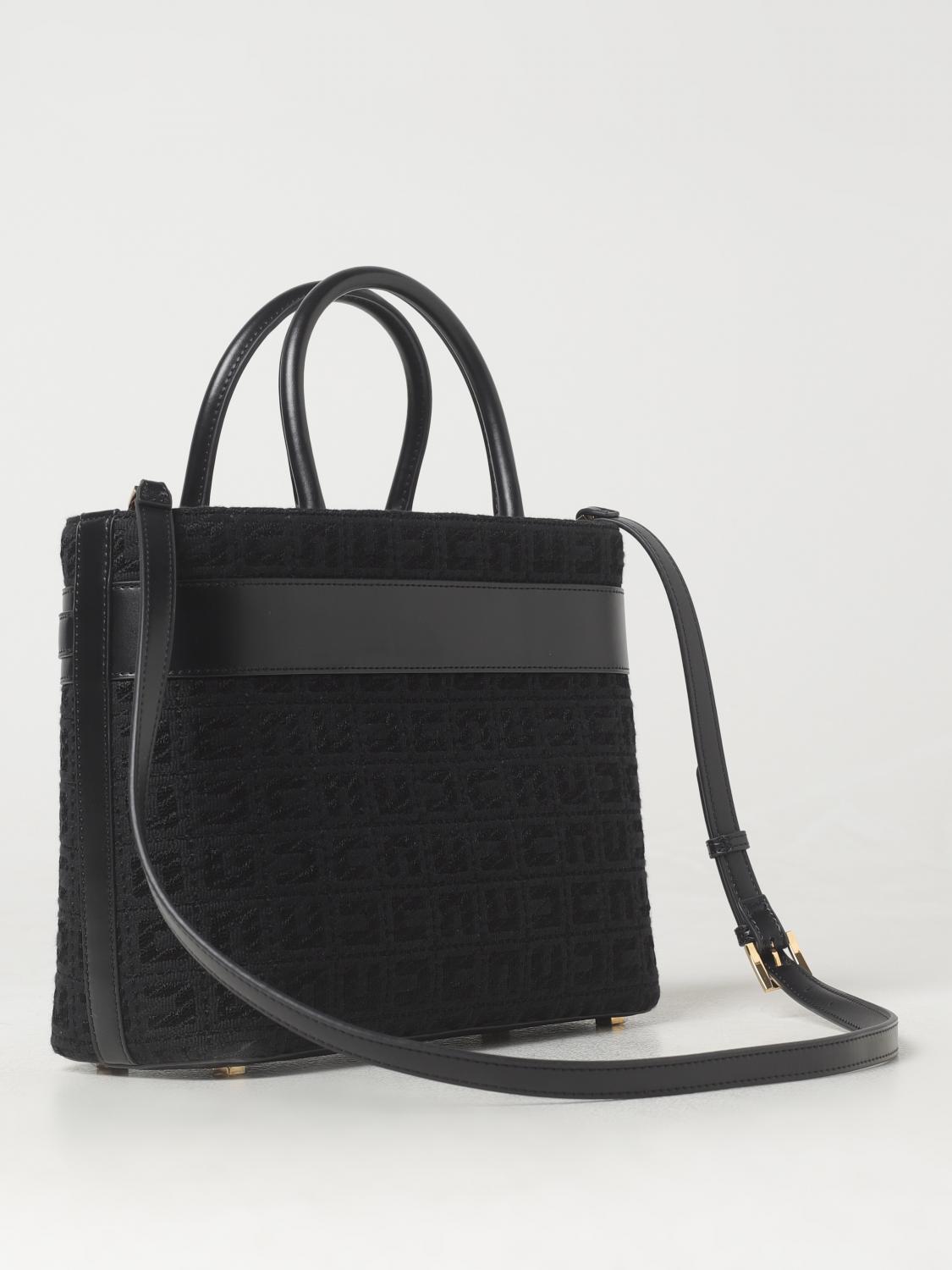 ELISABETTA FRANCHI TOTE BAGS: Shoulder bag woman Elisabetta Franchi, Black - Img 2