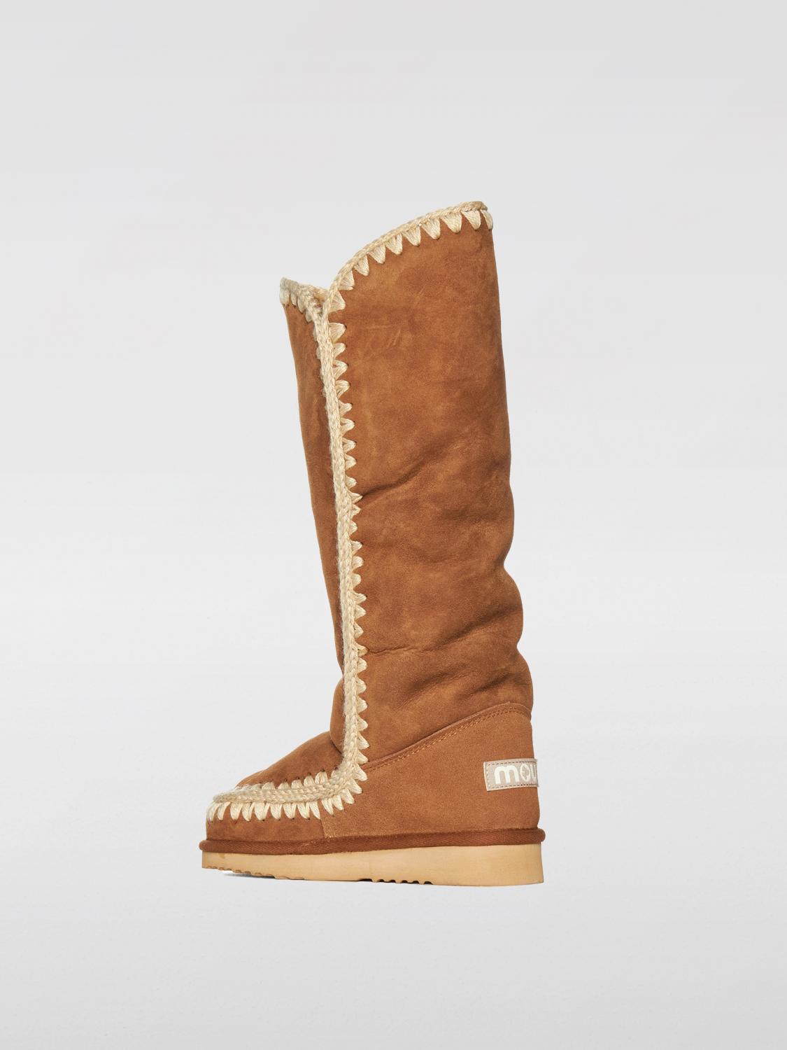 MOU САПОГИ: Полусапоги Женское Mou, Ореховый - Img 2