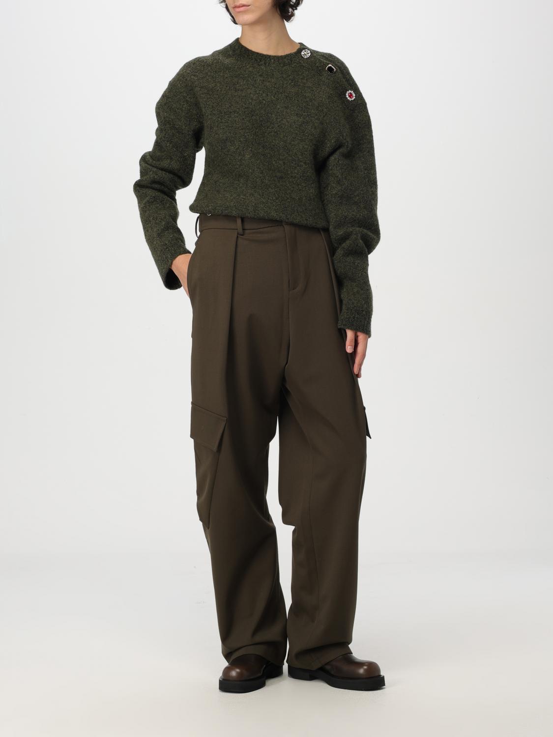 N° 21 PANTALON: Pantalon femme N° 21, Vert Militaire - Img 2