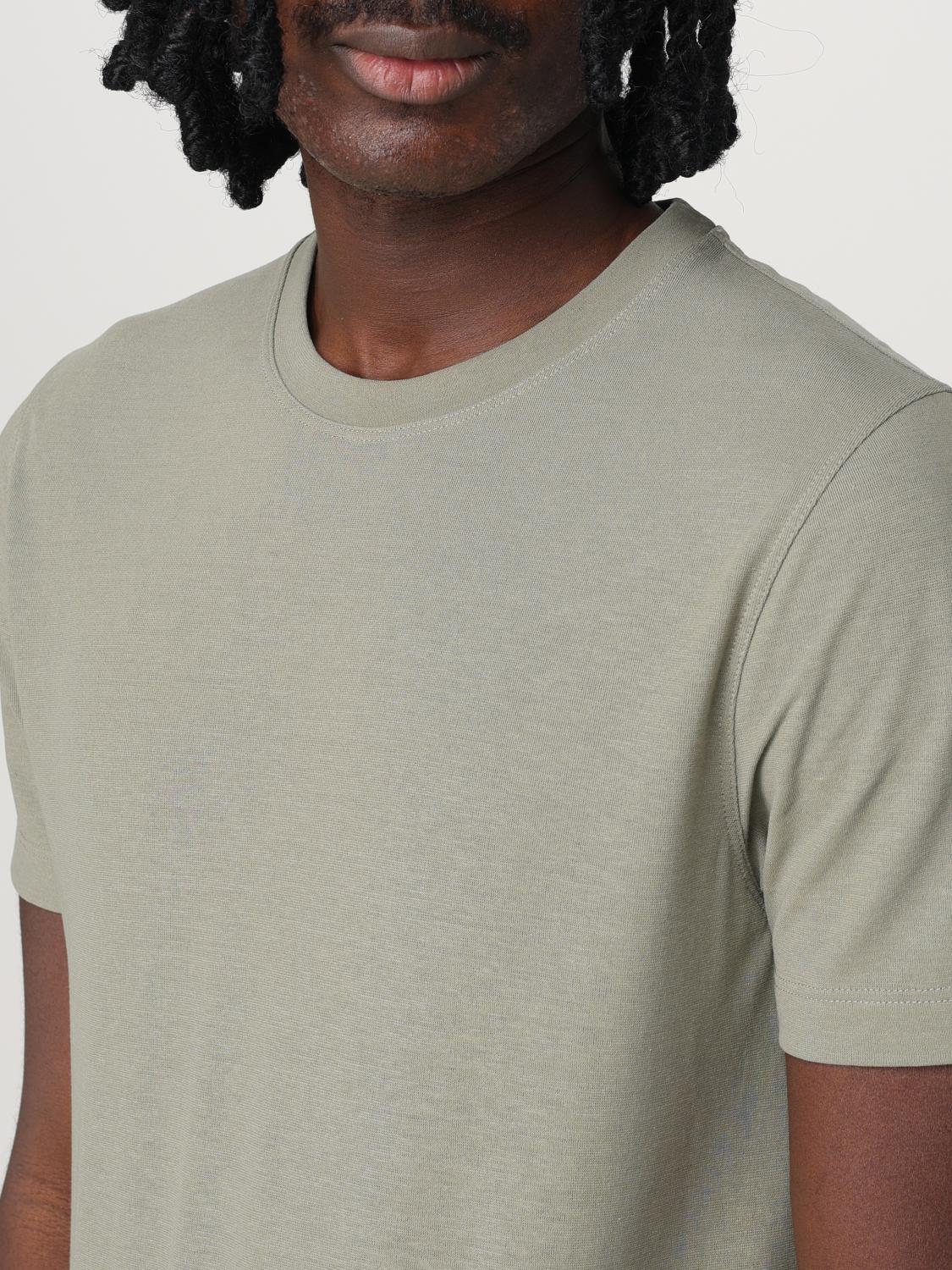 ZANONE ФУТБОЛКА: Футболка Мужское Zanone, Серый - Img 3