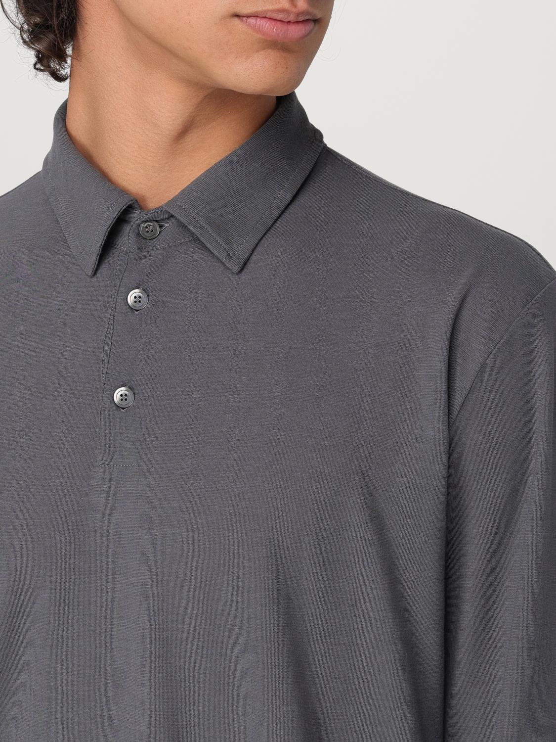 ZANONE POLO SHIRT: Polo shirt men Zanone, Grey - Img 3