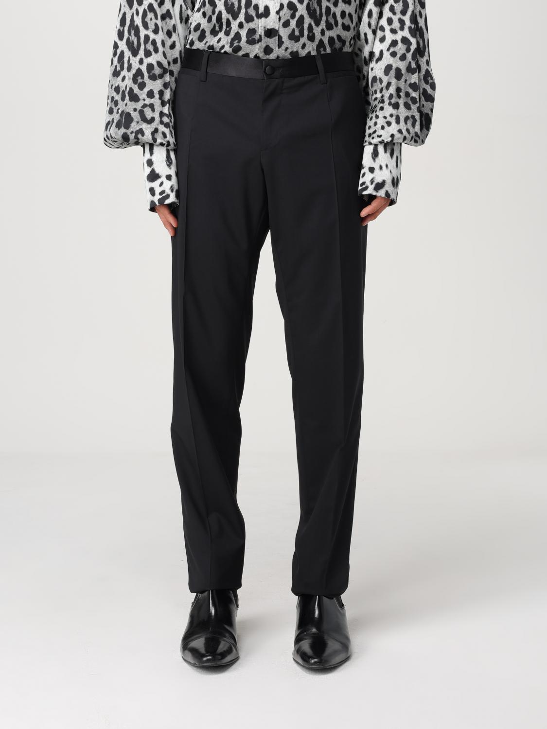 DOLCE & GABBANA PANTS: Pants men Dolce & Gabbana, Black - Img 1