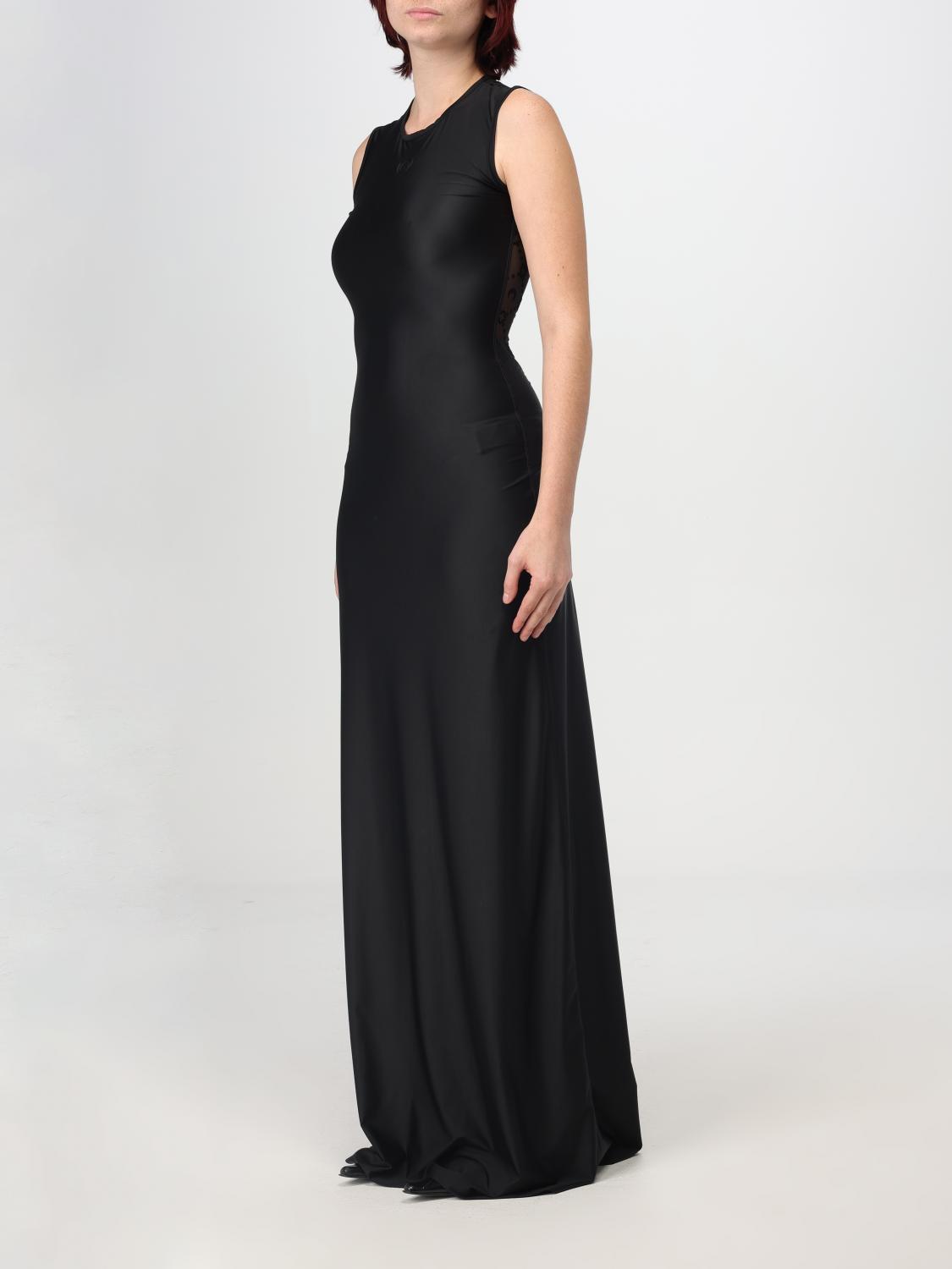 MARINE SERRE DRESS: Dress woman Marine Serre, Black - Img 3