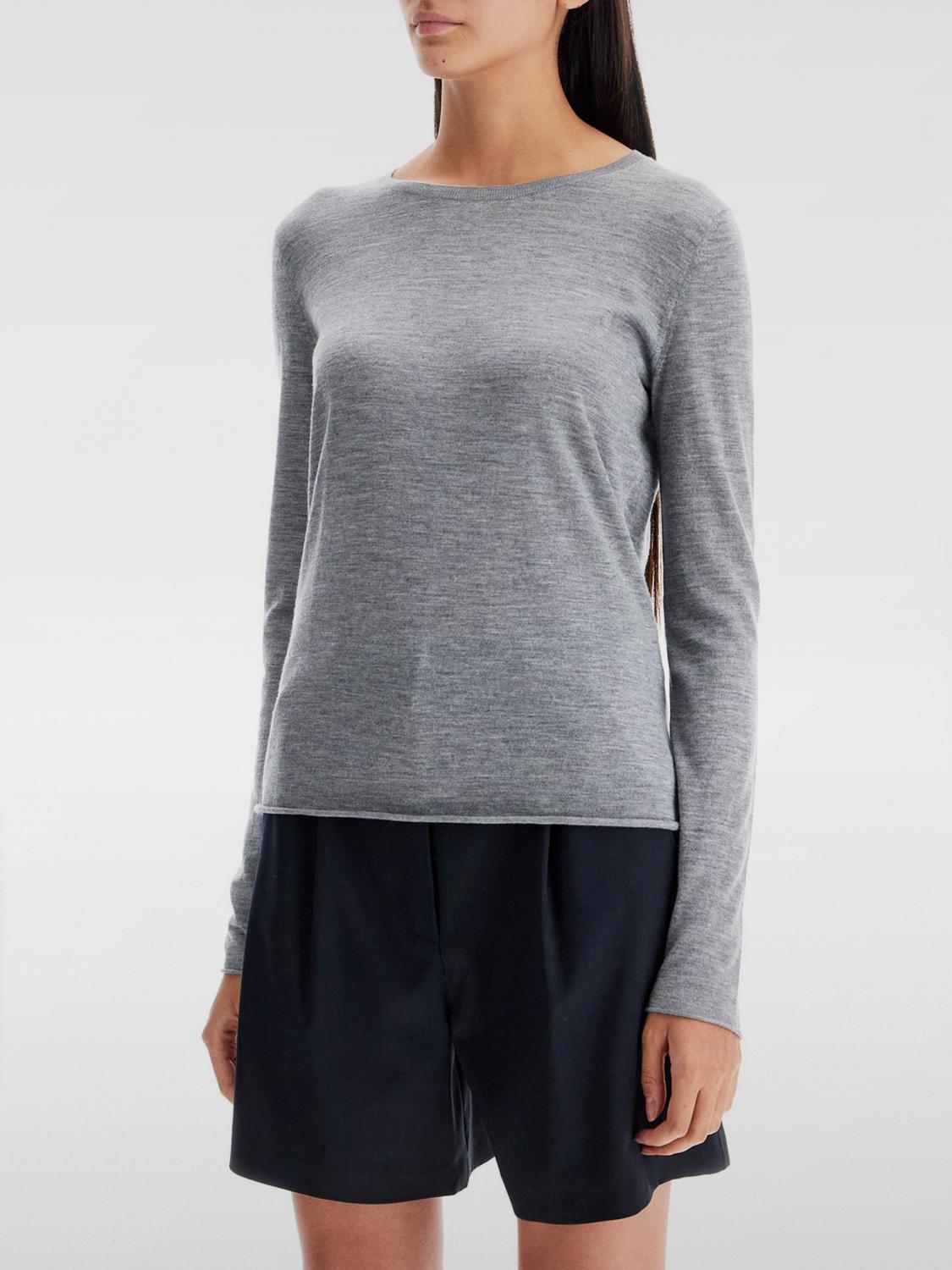 LISA YANG SWEATER: Lisa Yang women's sweater, Grey - Img 3