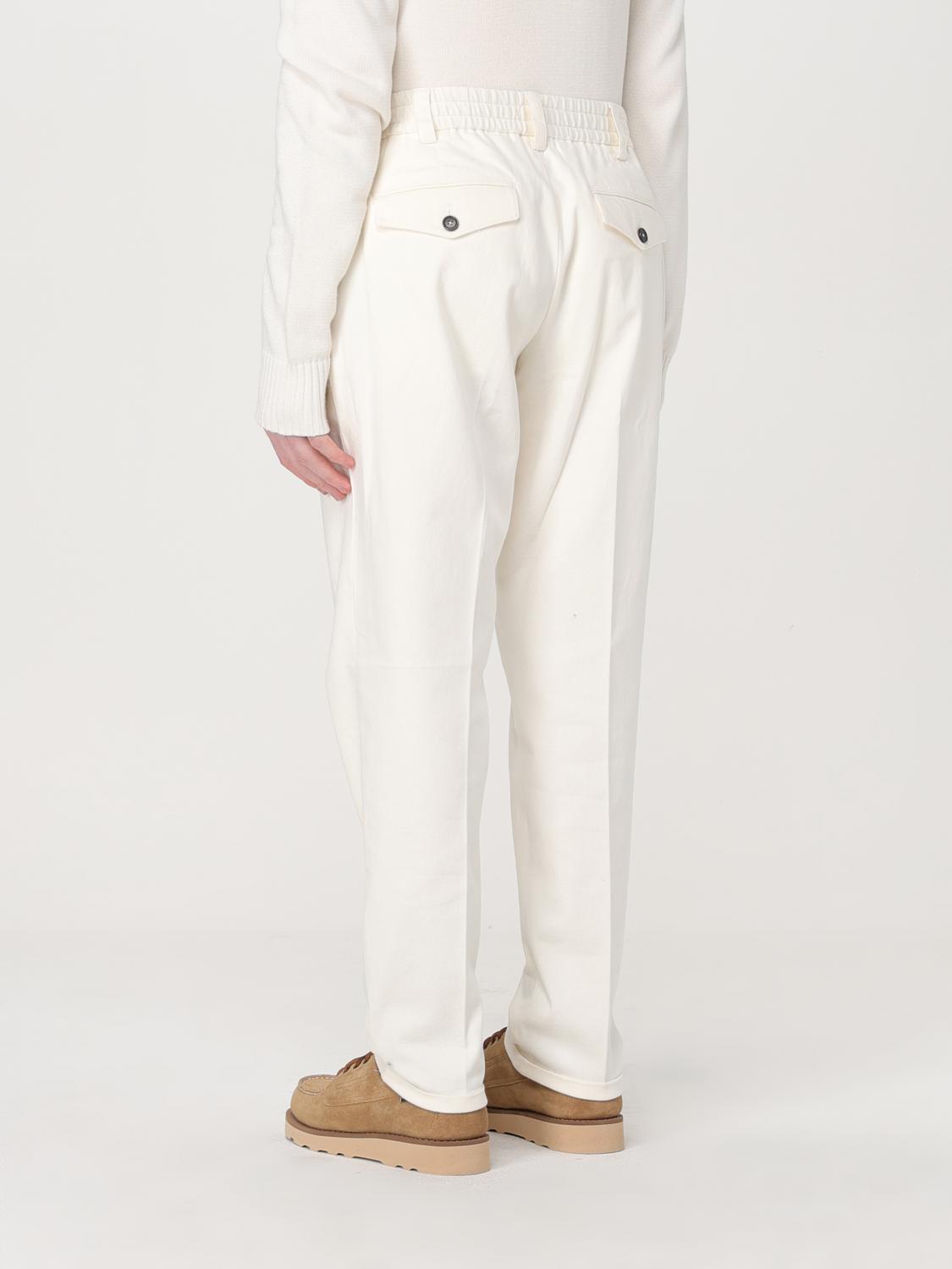 PT01 PANTS: Pants men Pt01, Yellow Cream - Img 2