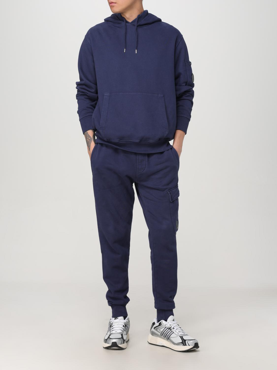 C.P. COMPANY SWEATSHIRT: Sweater men C.P. Company, Blue - Img 2