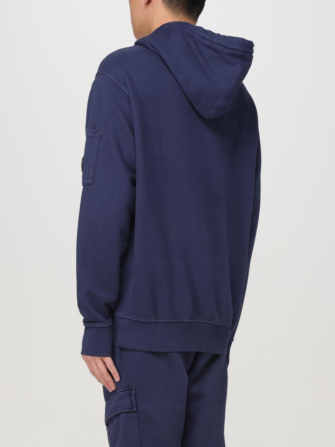 C.P. COMPANY SWEATSHIRT: Sweater men C.P. Company, Blue - Img 3