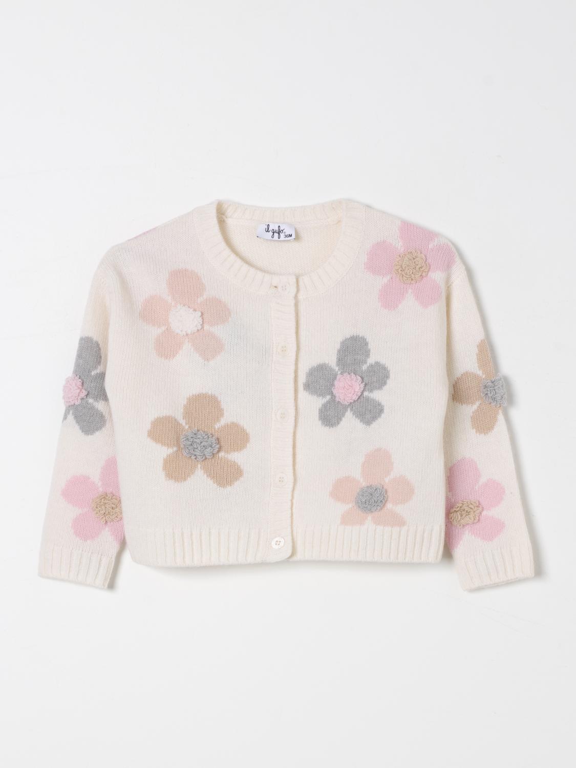 IL GUFO SWEATER: Sweater kids Il Gufo, Pink - Img 1