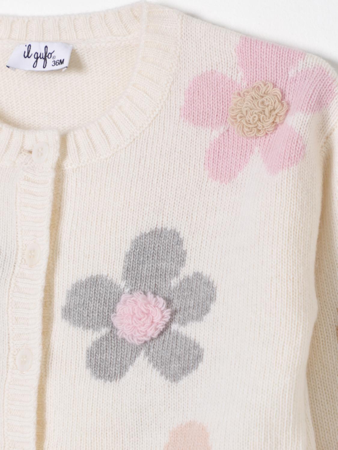 IL GUFO SWEATER: Sweater kids Il Gufo, Pink - Img 3