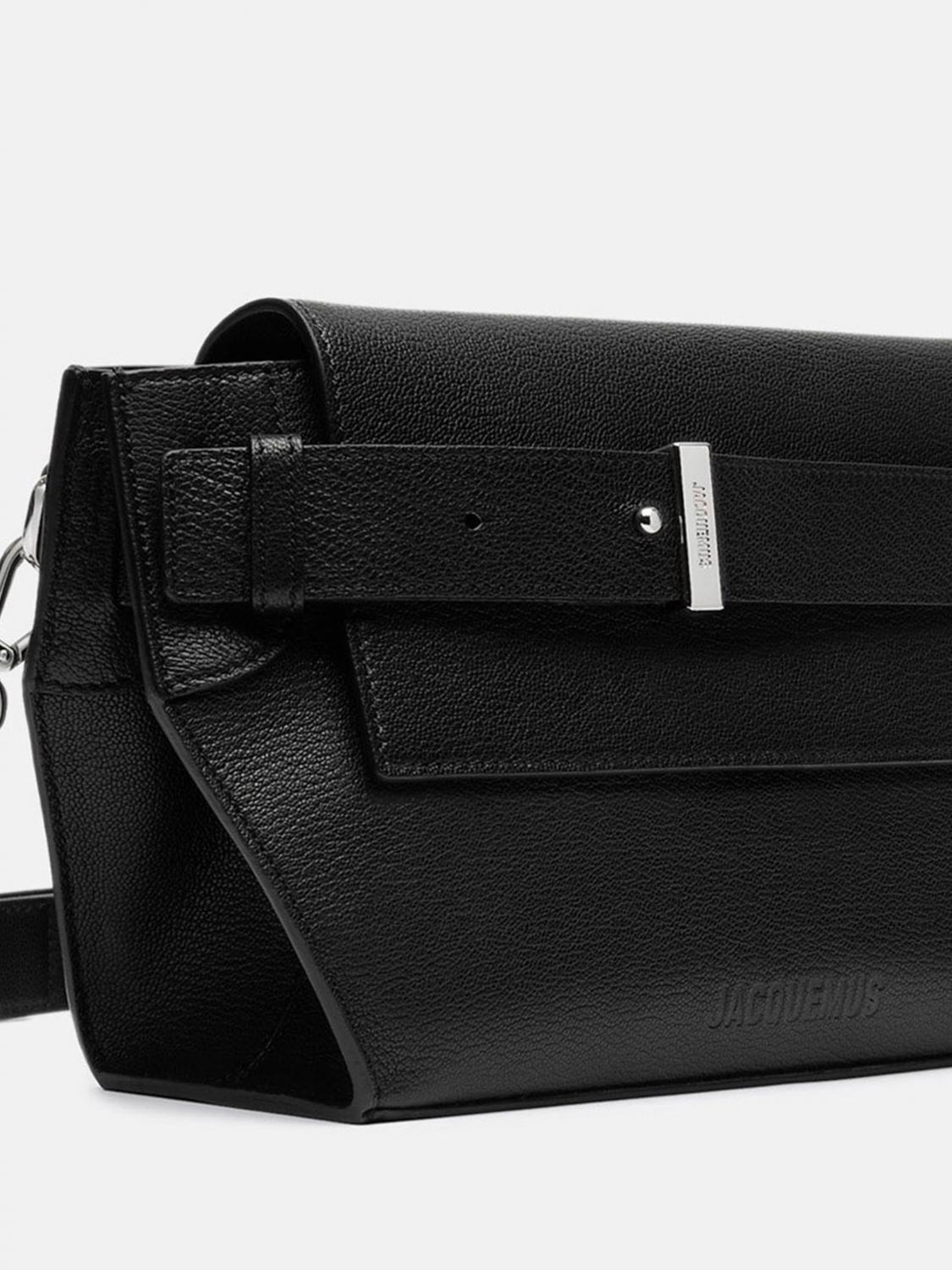 JACQUEMUS BORSA: Borsa uomo Jacquemus, Nero - Img 3