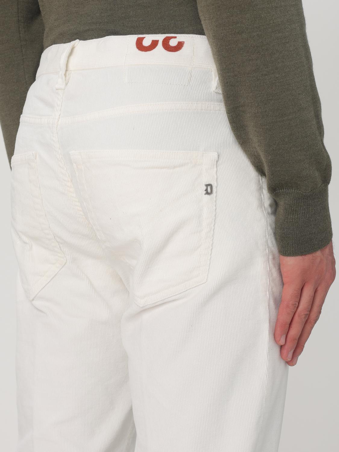 DONDUP PANTS: Jeans men Dondup, White - Img 3