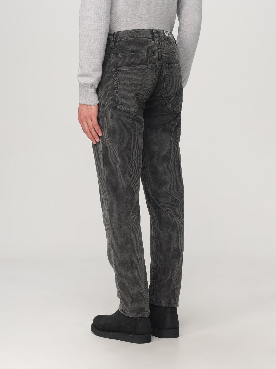 DONDUP PANTS: Jeans men Dondup, Charcoal - Img 2