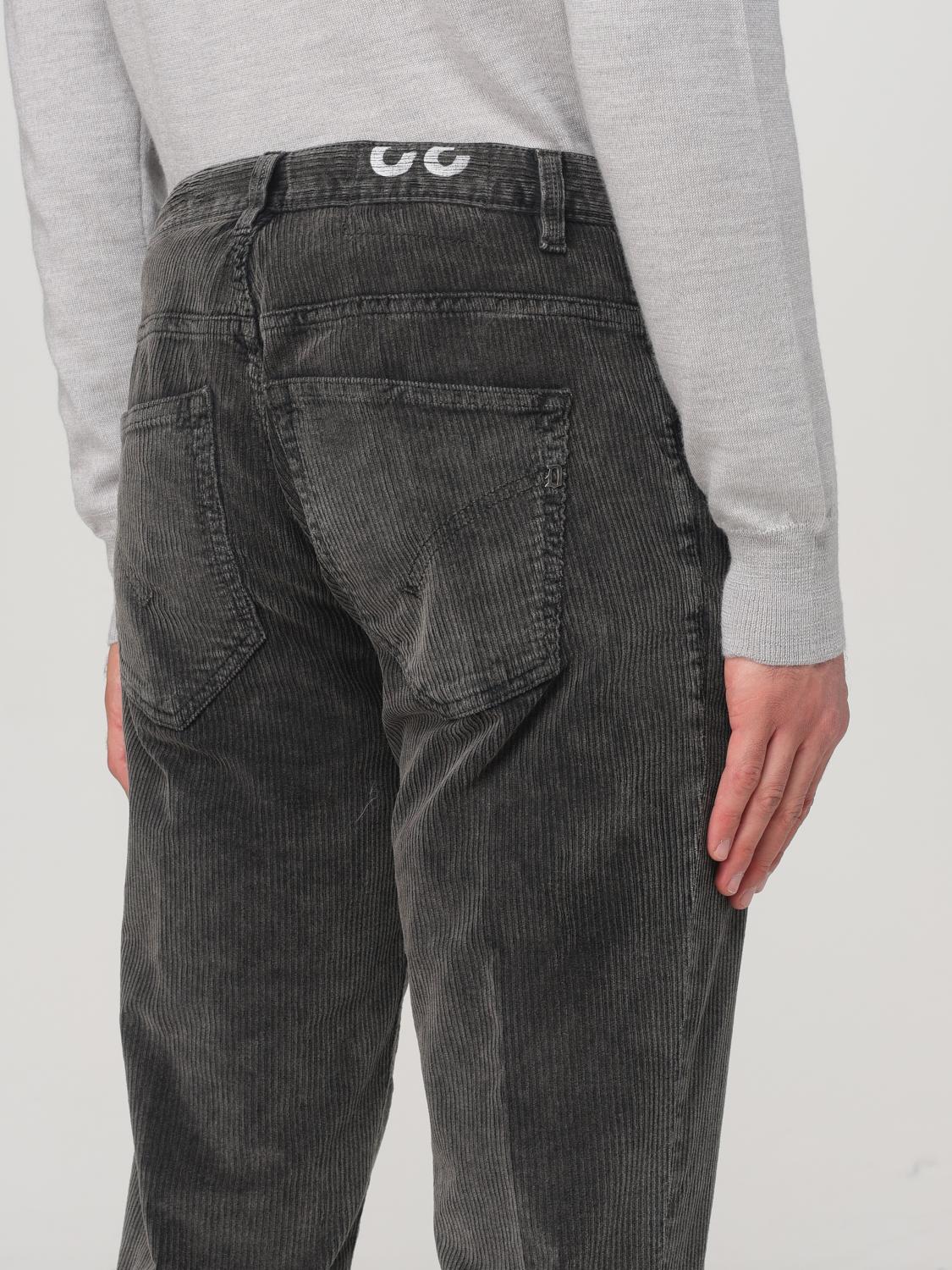 DONDUP PANTS: Jeans men Dondup, Charcoal - Img 3