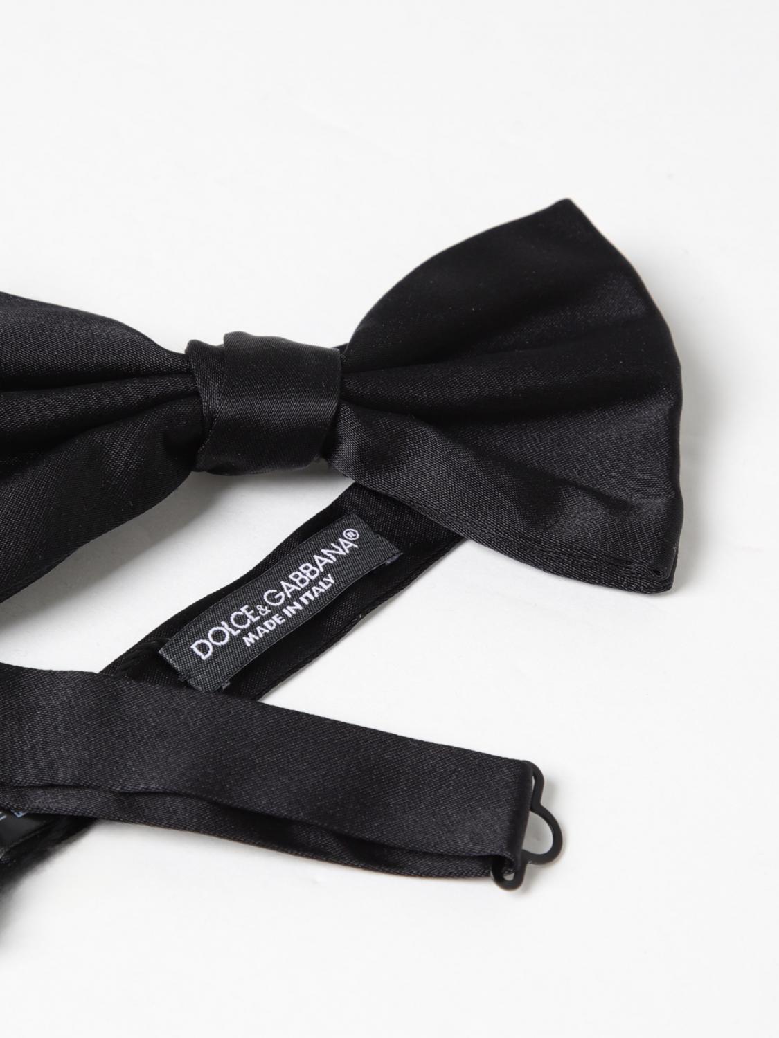 DOLCE & GABBANA BOW TIE: Tie men Dolce & Gabbana, Black - Img 2