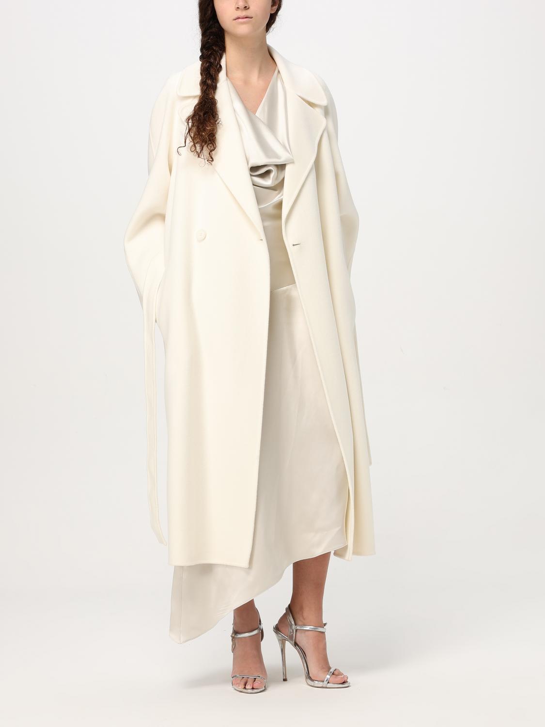 ALBERTA FERRETTI COAT: Coat woman Alberta Ferretti, White - Img 2