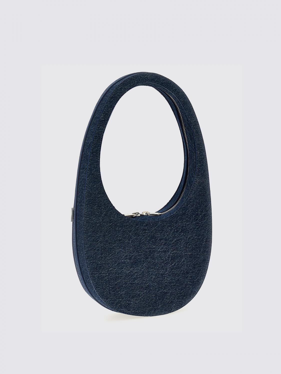 COPERNI MINI BAG: Handbag woman Coperni, Blue - Img 2